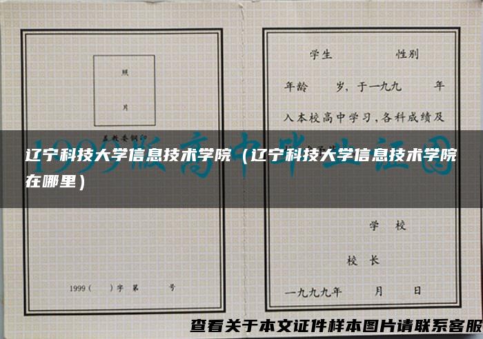 辽宁科技大学信息技术学院（辽宁科技大学信息技术学院在哪里）