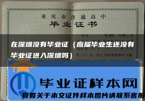 在深圳没有毕业证（应届毕业生还没有毕业证进入深圳吗）