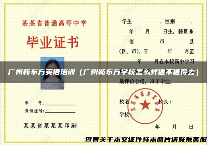 广州新东方英语培训（广州新东方学校怎么样值不值得去）