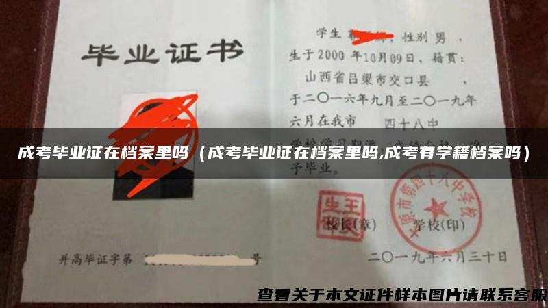 成考毕业证在档案里吗（成考毕业证在档案里吗,成考有学籍档案吗）