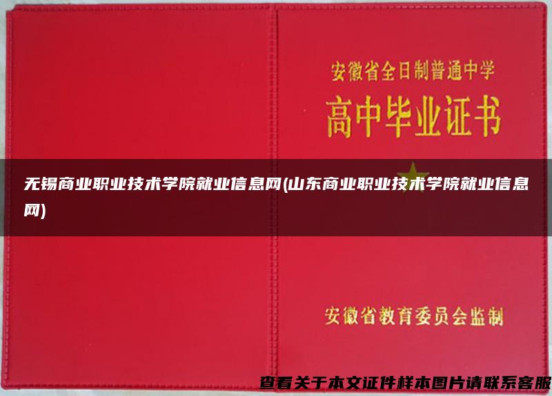 无锡商业职业技术学院就业信息网(山东商业职业技术学院就业信息网)