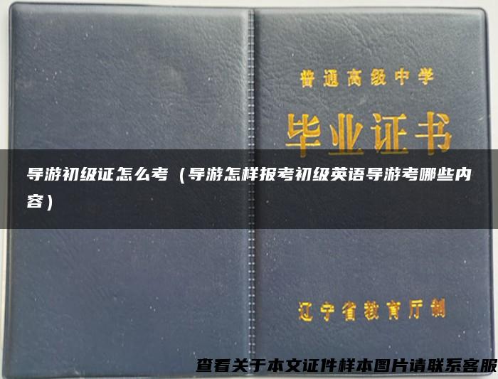 导游初级证怎么考（导游怎样报考初级英语导游考哪些内容）