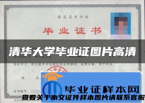 清华大学毕业证图片高清