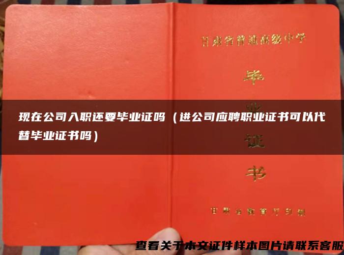 现在公司入职还要毕业证吗（进公司应聘职业证书可以代替毕业证书吗）