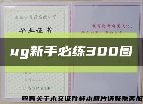 ug新手必练300图缩略图