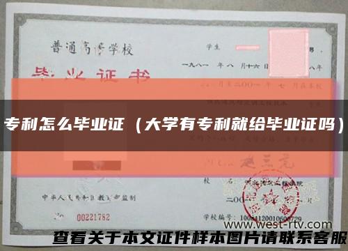 专利怎么毕业证（大学有专利就给毕业证吗）缩略图