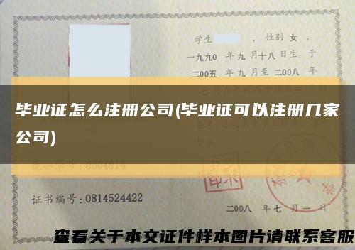 毕业证怎么注册公司(毕业证可以注册几家公司)缩略图