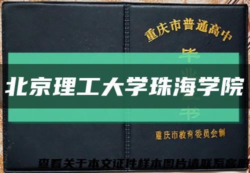 北京理工大学珠海学院缩略图