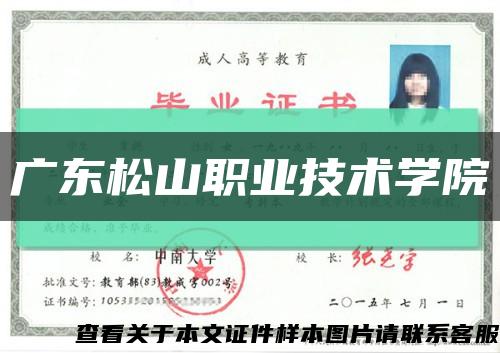 广东松山职业技术学院缩略图