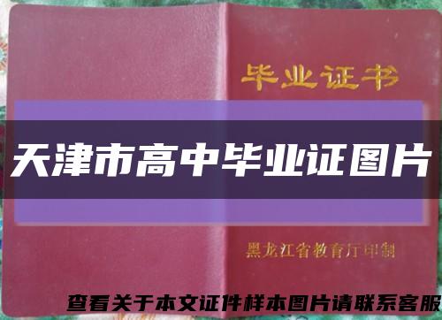 天津市高中毕业证图片缩略图