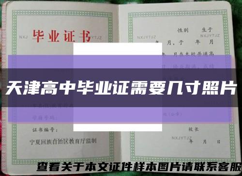 天津高中毕业证需要几寸照片缩略图