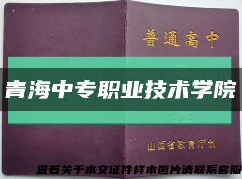 青海中专职业技术学院缩略图