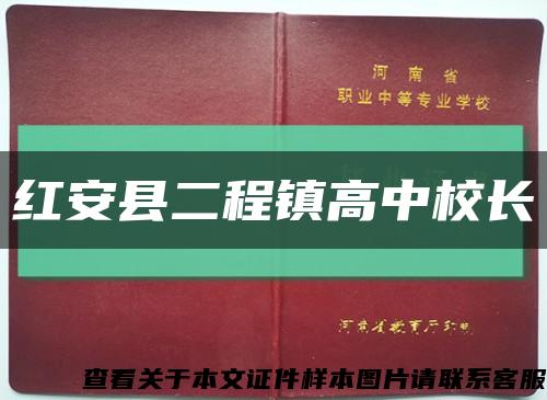 红安县二程镇高中校长缩略图