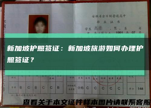 新加坡护照签证：新加坡旅游如何办理护照签证？缩略图