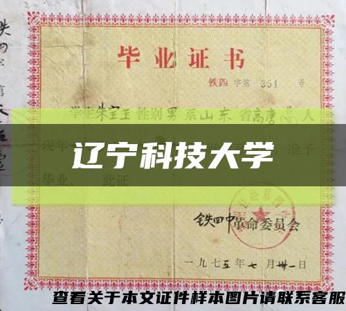 辽宁科技大学缩略图