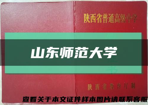 山东师范大学缩略图