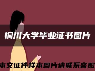 铜川大学毕业证书图片缩略图