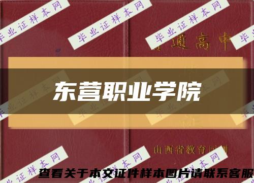 东营职业学院缩略图