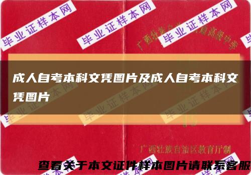 成人自考本科文凭图片及成人自考本科文凭图片缩略图