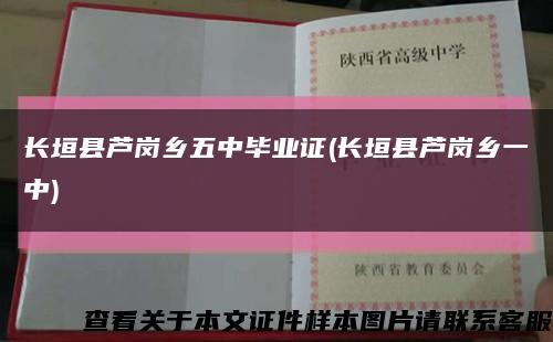 长垣县芦岗乡五中毕业证(长垣县芦岗乡一中)缩略图