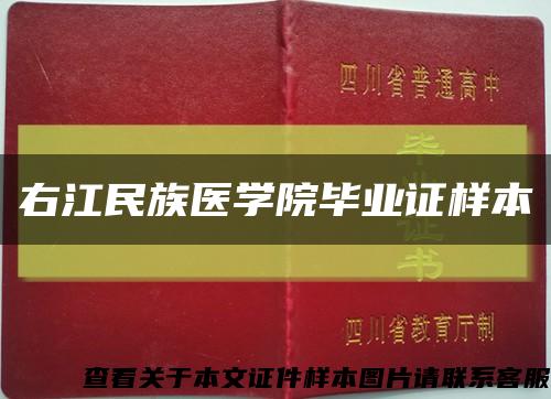 右江民族医学院毕业证样本缩略图