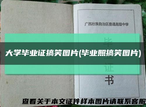 大学毕业证搞笑图片(毕业照搞笑图片)缩略图