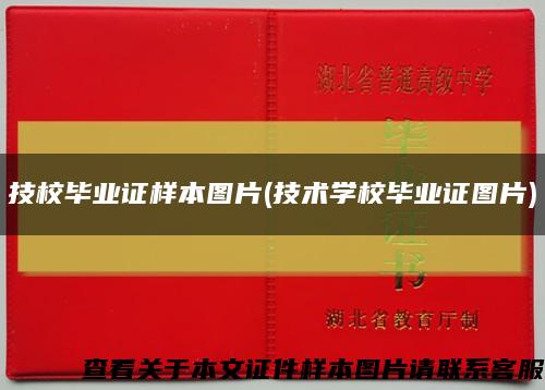 技校毕业证样本图片(技术学校毕业证图片)缩略图