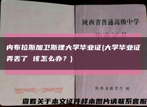 内布拉斯加卫斯理大学毕业证(大学毕业证弄丢了 该怎么办？)缩略图