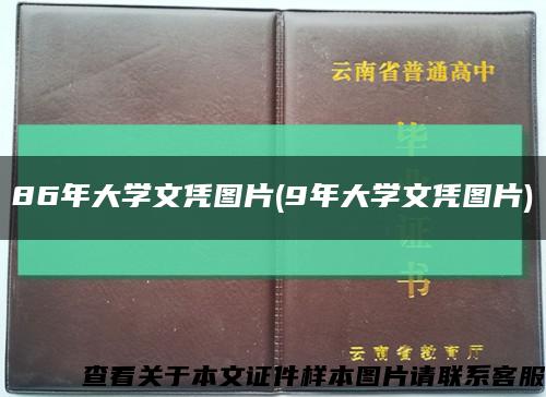 86年大学文凭图片(9年大学文凭图片)缩略图