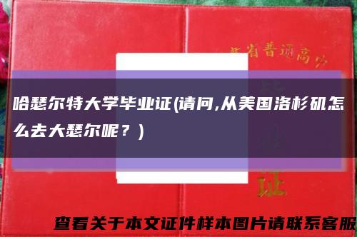 哈瑟尔特大学毕业证(请问,从美国洛杉矶怎么去大瑟尔呢？)缩略图