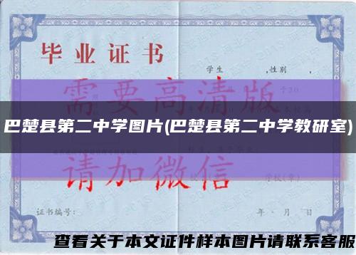 巴楚县第二中学图片(巴楚县第二中学教研室)缩略图