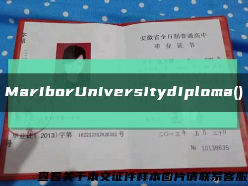 MariborUniversitydiploma()缩略图