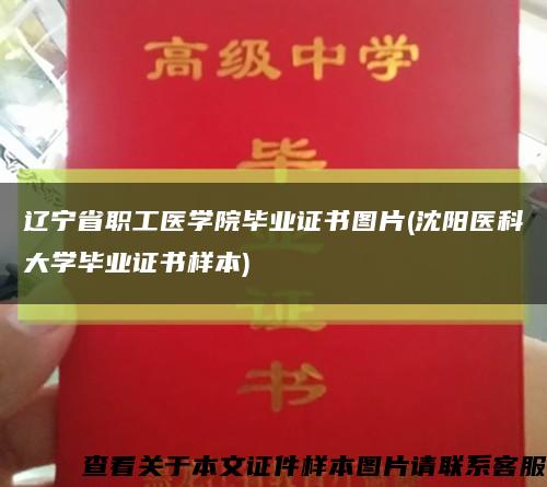 辽宁省职工医学院毕业证书图片(沈阳医科大学毕业证书样本)缩略图