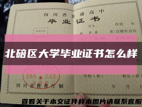 北碚区大学毕业证书怎么样缩略图