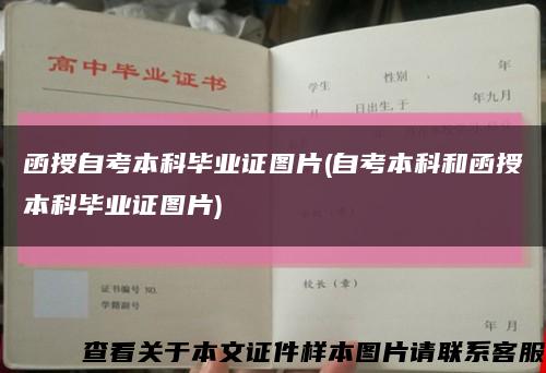 函授自考本科毕业证图片(自考本科和函授本科毕业证图片)缩略图