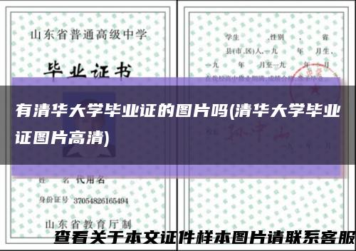 有清华大学毕业证的图片吗(清华大学毕业证图片高清)缩略图