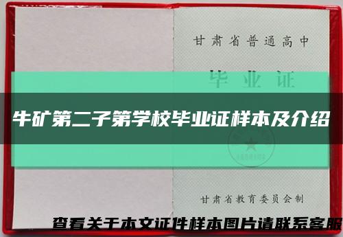 牛矿第二子第学校毕业证样本及介绍缩略图