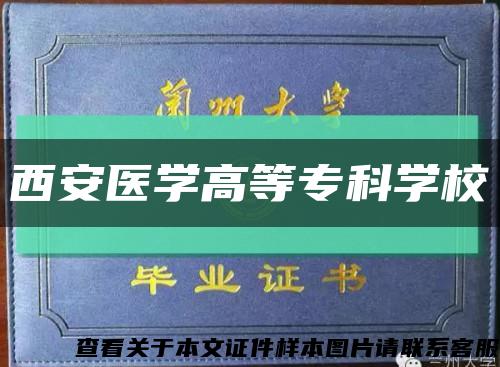 西安医学高等专科学校缩略图