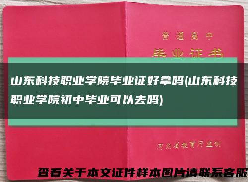 山东科技职业学院毕业证好拿吗(山东科技职业学院初中毕业可以去吗)缩略图