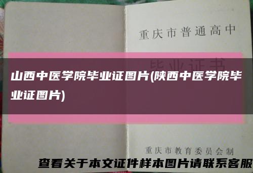 山西中医学院毕业证图片(陕西中医学院毕业证图片)缩略图