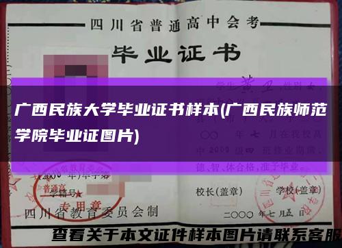 广西民族大学毕业证书样本(广西民族师范学院毕业证图片)缩略图