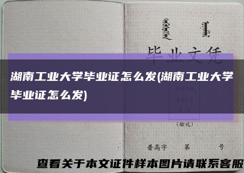 湖南工业大学毕业证怎么发(湖南工业大学毕业证怎么发)缩略图