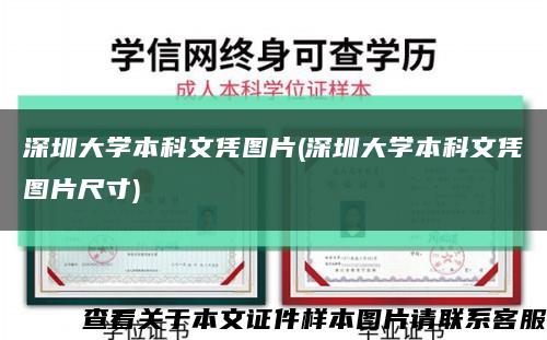 深圳大学本科文凭图片(深圳大学本科文凭图片尺寸)缩略图