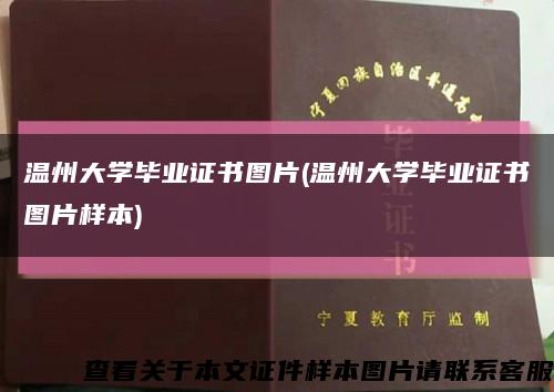 温州大学毕业证书图片(温州大学毕业证书图片样本)缩略图