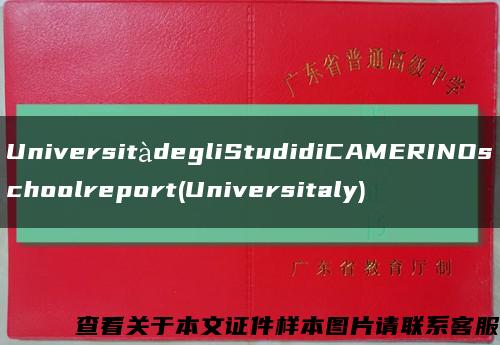 UniversitàdegliStudidiCAMERINOschoolreport(Universitaly)缩略图