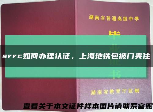 srrc如何办理认证，上海地铁包被门夹住缩略图