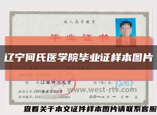 辽宁何氏医学院毕业证样本图片缩略图