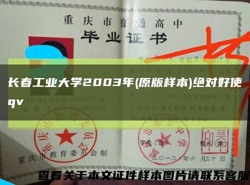 长春工业大学2003年(原版样本)绝对好使qv缩略图