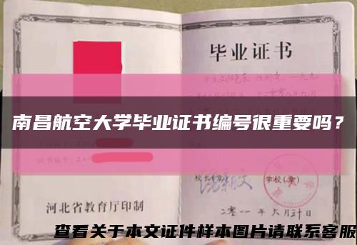 南昌航空大学毕业证书编号很重要吗？缩略图