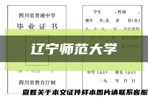 辽宁师范大学缩略图